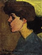 Amedeo Modigliani Head of a Woman in Profile oil painting picture wholesale